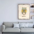 thumbnail image 3 of Trademark Fine Art 'The Hoots II' Canvas Art by June Erica Vess, 3 of 3
