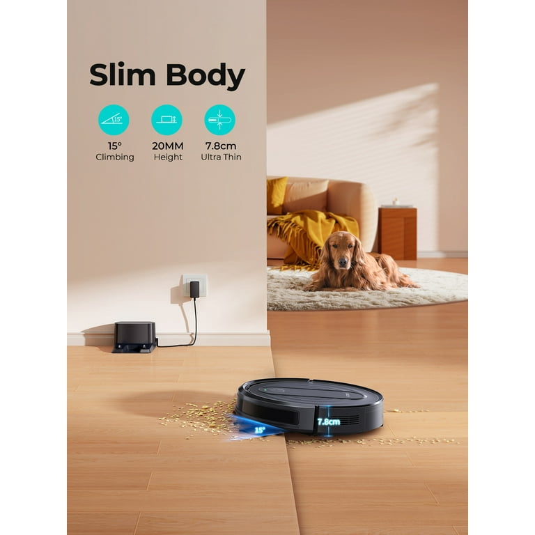 AIRZEEN 3000Pa Robot Vacuum Cleaner, Smart Robot Vacuum with