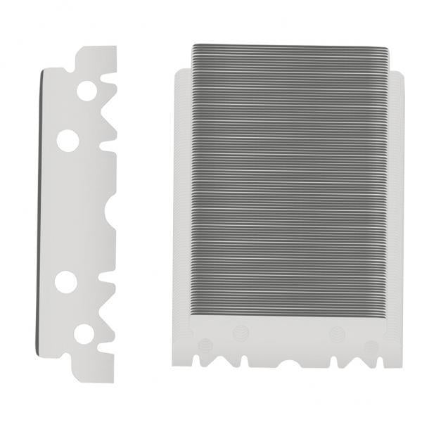 Bunblic 2x , 100 Pack, Box Cutter Replacement , Removes Paint And Decals, Cuts Boxes And Cords, Fits Most Utility