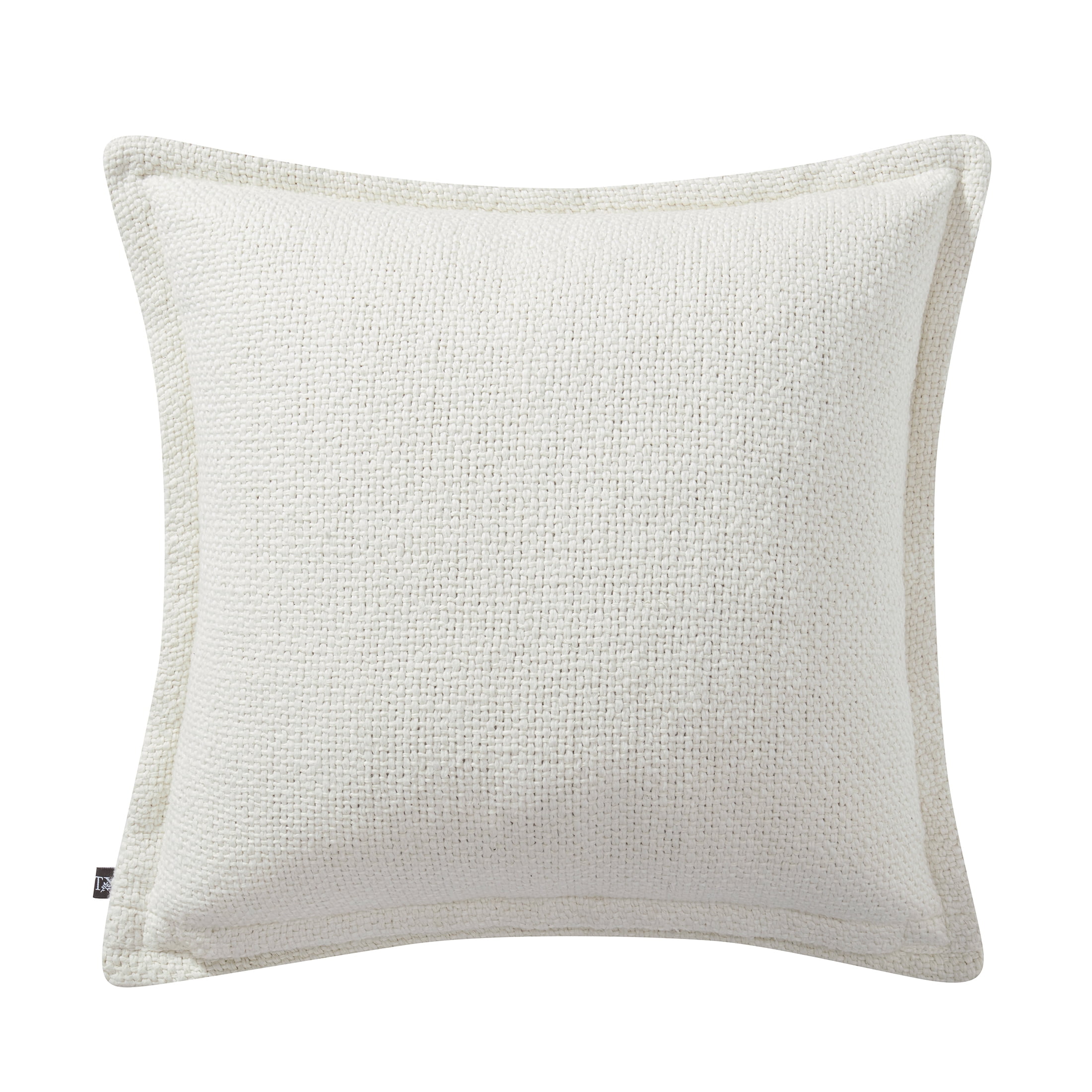 My Texas House 20" x 20" Allie Reversible Solid Sage Green Cotton Decorative Pillow Covers (2 Count)