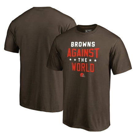 Cleveland Browns Dawg Pound Cleveland Browns NFL Pro Line by Fanatics Branded Against The World T-Shirt - Brown ()