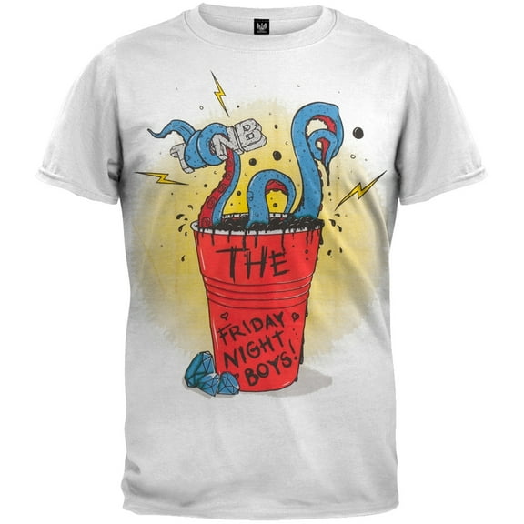 The Friday Night Boys - Octopus Soft T-Shirt - X-Large