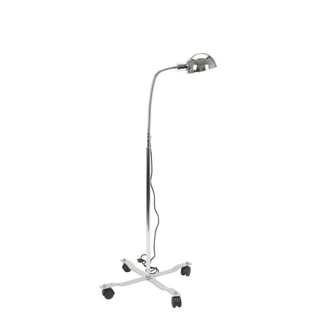 35w Driving Lamp - Drive Medical Goose Neck Exam Lamp, Dome Style Shade with Mobile Base