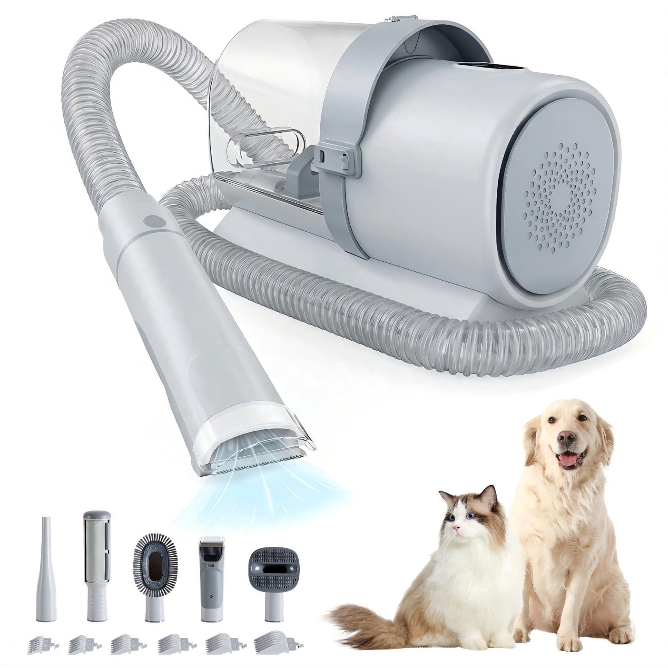 Oster, Pet Hair Clipper, 2 Speed, Silver, Lightweight, Whisper