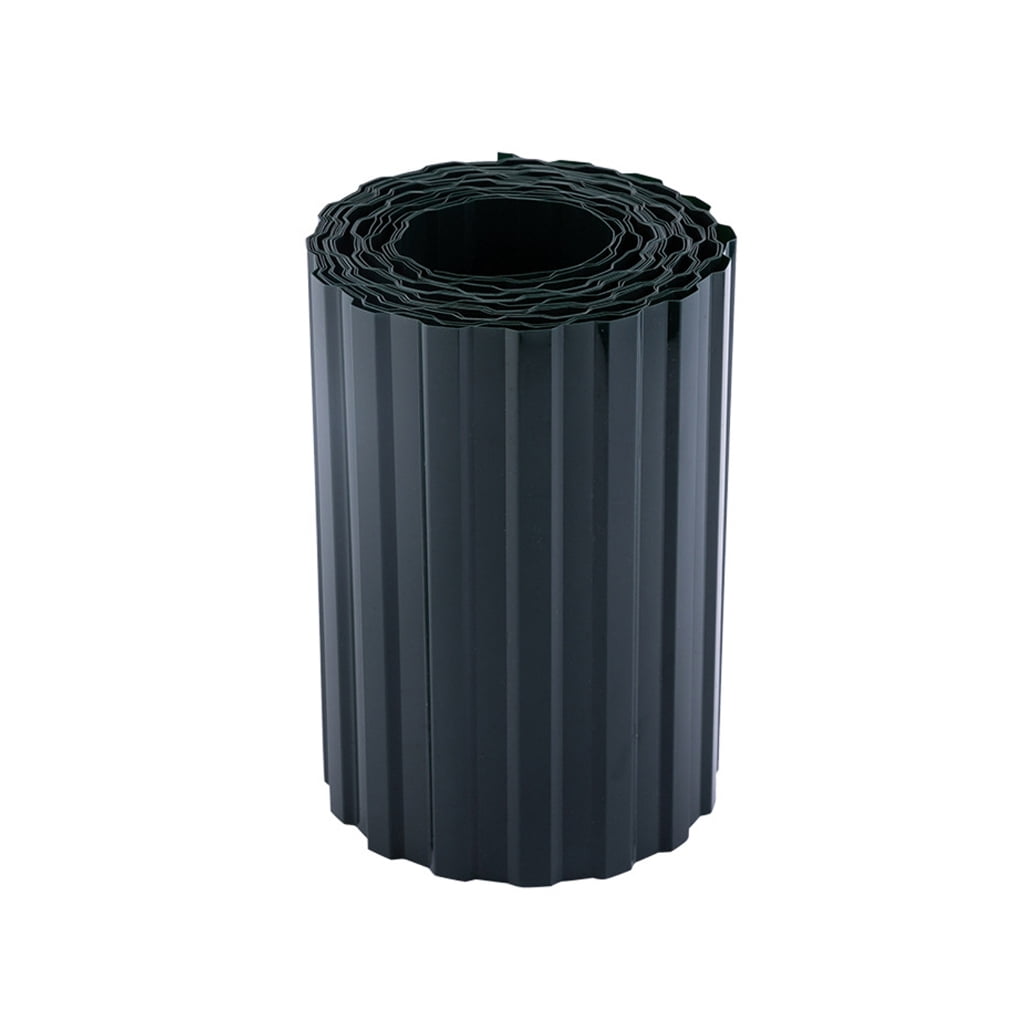 CEORPER Outdoor Durable Corrugated Plastic Lawn Edging Border Weather Resistant For Garden And Landscape Use