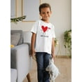thumbnail image 2 of Happy 4Th Of July Heart T-Shirt Toddler -Image by Shutterstock,  2 Toddler, 2 of 4