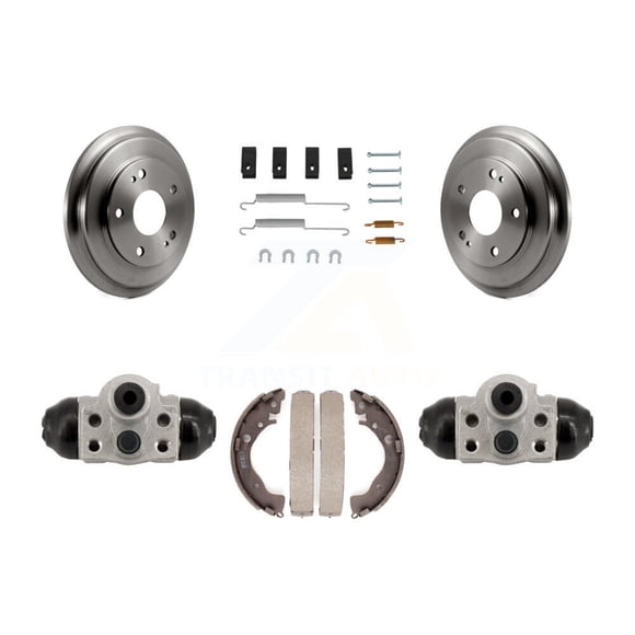 Transit Auto Rear Brake Drum Shoes Spring and Cylinders Kit for Car Honda Civic K8N-100688