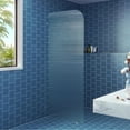 thumbnail image 3 of Glass Warehouse FL-RAD-32-L-ORB Aurora 78" High X 32" Wide Shower Screen Frameless Shower, 3 of 5