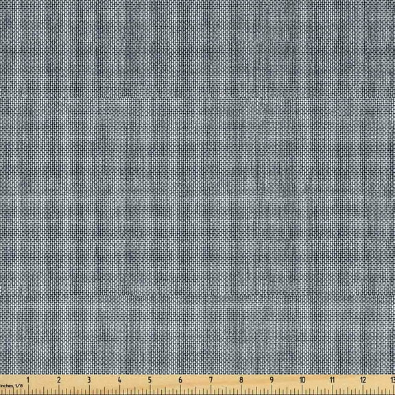 Faux Suede Fabric by the Yard Digitally Printed Home Texture, Durable and Washable Fabric for DIY Projects Indoor Outdoor Upholstery Decorative, 3 Yard, Quartz, by Ambesonne
