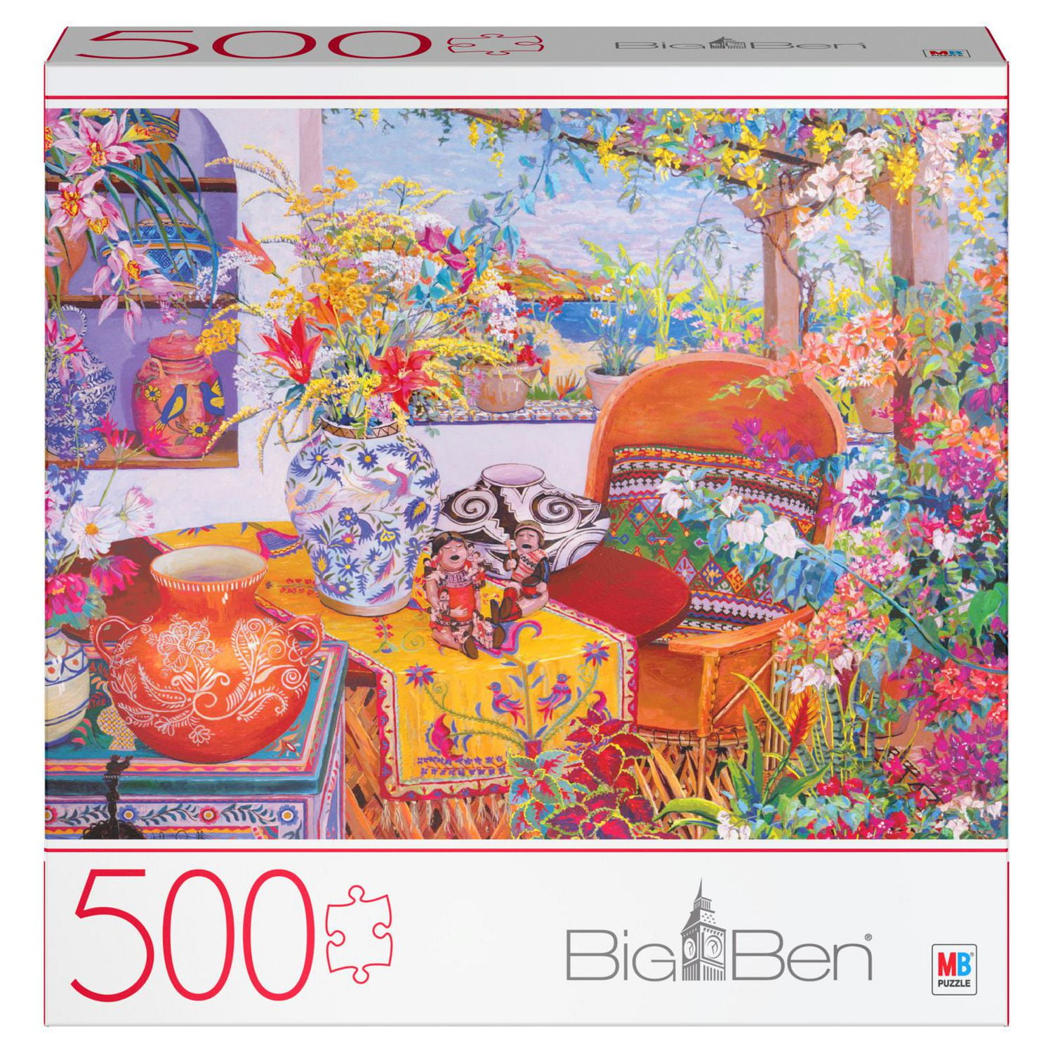 Big Ben 500-Piece Adult Jigsaw Puzzle, Storyteller