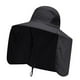 thumbnail image 1 of Sombrero de pescador de poliéster multifuncional con protección ar para senderismo, playa y exteriores. Negro, 1 of 8