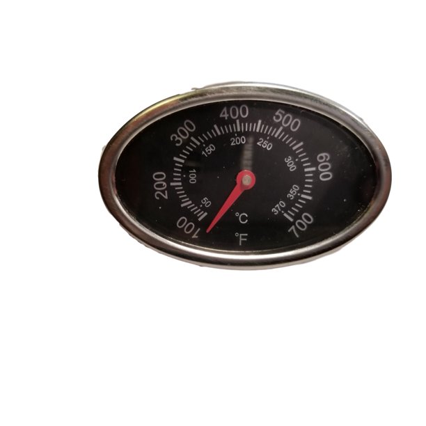 Oval Shaped Replacement Temperature Gauge for Backyard Grills and BHG