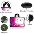 thumbnail image 2 of LSS 14.1 inch Laptop Sleeve Bag Carrying Case with Handle for 14" 14.1" Apple Macbook, GW, Acer, Asus, Dell, Hp, Sony, Toshiba, Pink Heart, 2 of 2