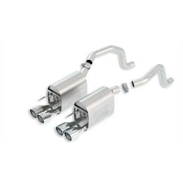 BORLA EXHAUST 11812 09-13 CORVETTE C6 6.2L V8 RWD 2DR INCL. PADDLE SHIFT SPLIT REAR, REAR SECTION, AK Fits select: 2009-2013 CHEVROLET CORVETTE