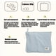 thumbnail image 4 of Bolsa de viaje, organizador de equipaje de 3 tamaños, bolsa portátil para cosméticos y ropa interior, organizador de compartimentos para maletas, ideal para viajes de negocios y vacaciones., 4 of 7
