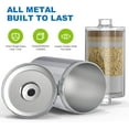 thumbnail image 3 of ALL METAL Shower Head Filter – KDF 55 Shower Filter Vitamin C E&A for Hard Water, High Pressure Universal Shower Water Filters to Remove Toxic Chemicals, Chlorine and Heavy Metals, Chrome, 3 of 7