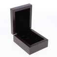 thumbnail image 6 of Hollow-out Jewelry Case Bracelet Storage Box Organizer Gift Dark Brown, 6 of 8