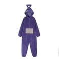 thumbnail image 3 of Disfraces de Teletubbies unisex Disi Onesies Lala Body Cosplay Pijamas Adultos Ropa de dormir Mono Halloween, 3 of 5