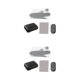thumbnail image 3 of Methold Kit de Clip de plástico para teléfono, práctico y práctico, resistente y duradero, fácil de usar, control remoto blanco mando a distancia blanco 2piezas, 3 of 6