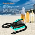 thumbnail image 3 of 20PSI High Pressure SUP Air Pump, Dual Stage Inflation & Deflation Function Paddle Board Pump, 12V DC Car Connector, for Inflatable Stand Up Paddle Boards, Boats, 3 of 7