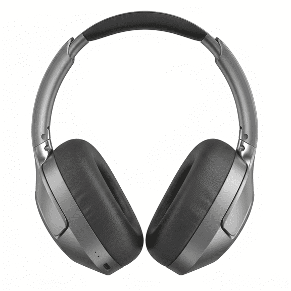 Y08 Over-Ear Headphones Bluetooth 5.4 Active Noise Cancelling Hi-Res Audio 50H Playtime Space Gray