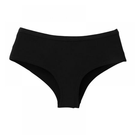 

Pretty Comy Womens Underwear Cotton Stretch Hipster Panties Mid-high Rise Briefs Regular & Plus Size