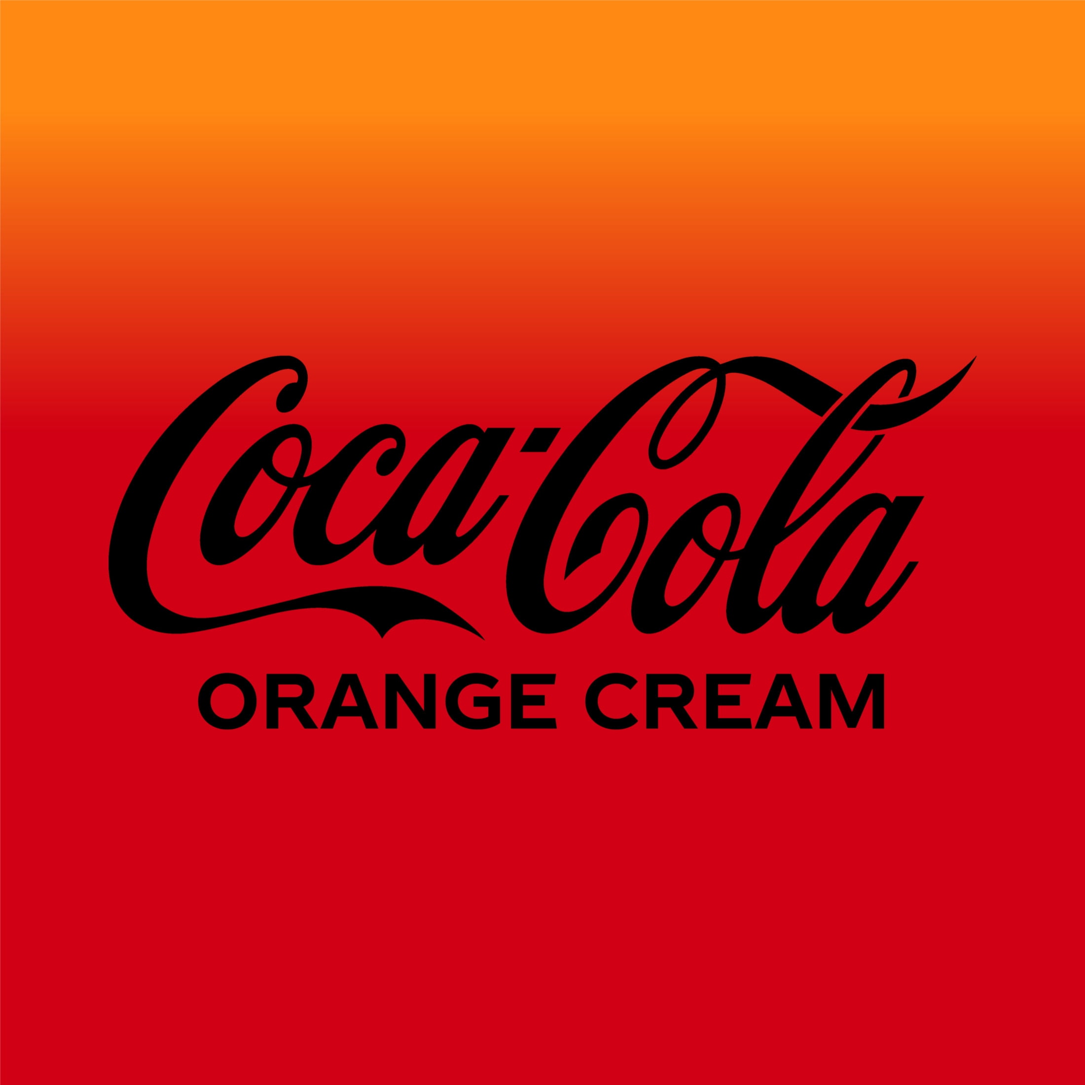 Coca-Cola Zero Sugar Orange Cream Soda Pop, 12 fl oz, 12 Pack Cans