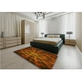 thumbnail image 4 of Ahgly Company Indoor Rectangle Patterned Mahogany Brown Area Rugs, 8' x 12', 4 of 6