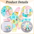 thumbnail image 4 of 1 set 8pcs Polyester Ribbon Bows for Gift Wrapping Wedding Christmas Party Decoration Colorful 155x102x62.5~73mm, 4 of 9