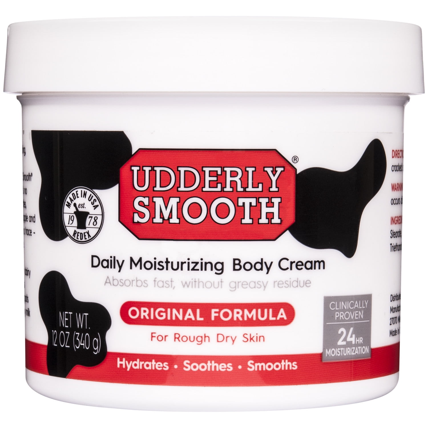 (3 pack) Udderly Smooth Body Cream, 10 oz Jar