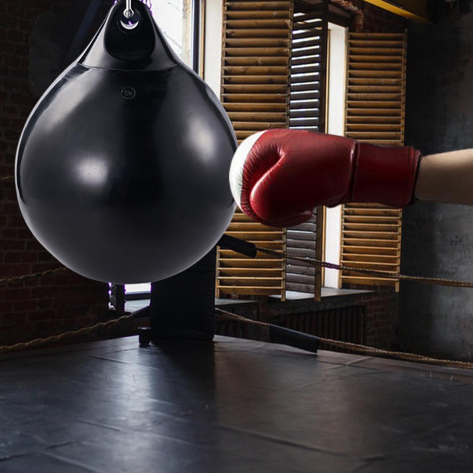 GARENDE Water Heavy Bag Boxing Bag Waterproof Punching Bag for Taekwondo Black
