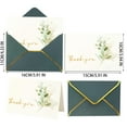 thumbnail image 2 of Mothers Day Cards Heavy Duty Thank You Cards with Envelopes - Gold Notes Baby Shower Wedding Small Business Graduation Funeral Bridal, 2 of 4