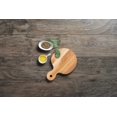 thumbnail image 4 of Labell Canadian Maple Wood Cutting Board - Paddle Apple, 4 of 4