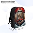 thumbnail image 4 of 16.1in Wres-Tler W-W,E Backpacks Cute Bag Anime Backpack Cartoon Bags Bookbag Daypack Outdoor Travel, 4 of 8