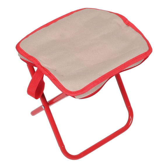 CTIRCHIU Portable Lightweight Folding Camping Stool with Sturdy Frame and Multipurpose Storage Handbag for Outdoor Adventures