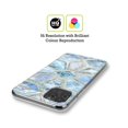thumbnail image 2 of Head Case Designs Officially Licensed Micklyn Le Feuvre Marble Patterns Geometric Gilded Stone Tiles In Soft Blues Gel Case Compatible with Apple iPhone X / iPhone XS, 2 of 7