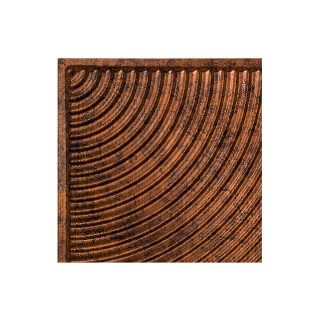 FASÄDE Easy Installation Echo Moonstone Copper Wall Panel Sample (12" X 12" Sample)