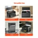 thumbnail image 5 of VEVOR Caja de herramientas portátil de metal de 8,6 pulgadas con 3 cajones, organizador de herramientas, color negro, 5 of 9