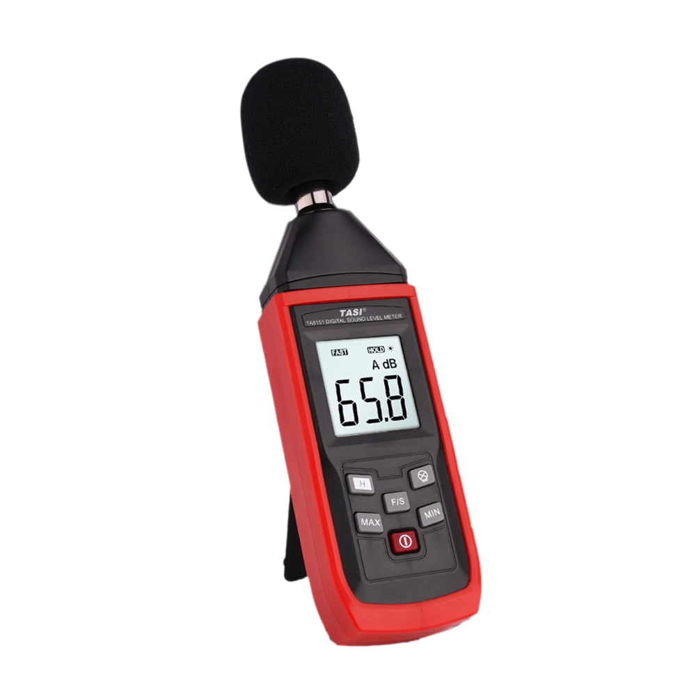 TA8151 Digital Sound Level Meter Noise Tester Sound Detector Decible  Monitor 30-130DB Audio Measuring Instrument Alarm - Walmart.com