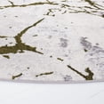 thumbnail image 3 of SAFAVIEH Amelia Pemala Abstract Area Rug, Gray/Green, 6'7" x 6'7" Round, 3 of 11
