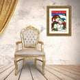 thumbnail image 3 of Korsgaden, Laurie 19x24 Gold Ornate Wood Framed with Double Matting Museum Art Print Titled - Twas the Night, 3 of 4