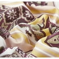 thumbnail image 6 of DaDa Bedding Majestic Oriental Kilim Fitted Sheet - w/ Pillow Cases Royal Persian Traditional Design Intricate Ornate Ornament Print, 6 of 9