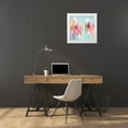 thumbnail image 3 of Evans-Sills, Faith 26x26 White Modern Wood Framed Museum Art Print Titled - Vibrant Spring 1, 3 of 4