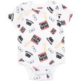 thumbnail image 2 of RUN--DMC Run DMC Hip Hop Newborn Baby Boys 3 Pack Bodysuits Newborn to Infant, 2 of 5