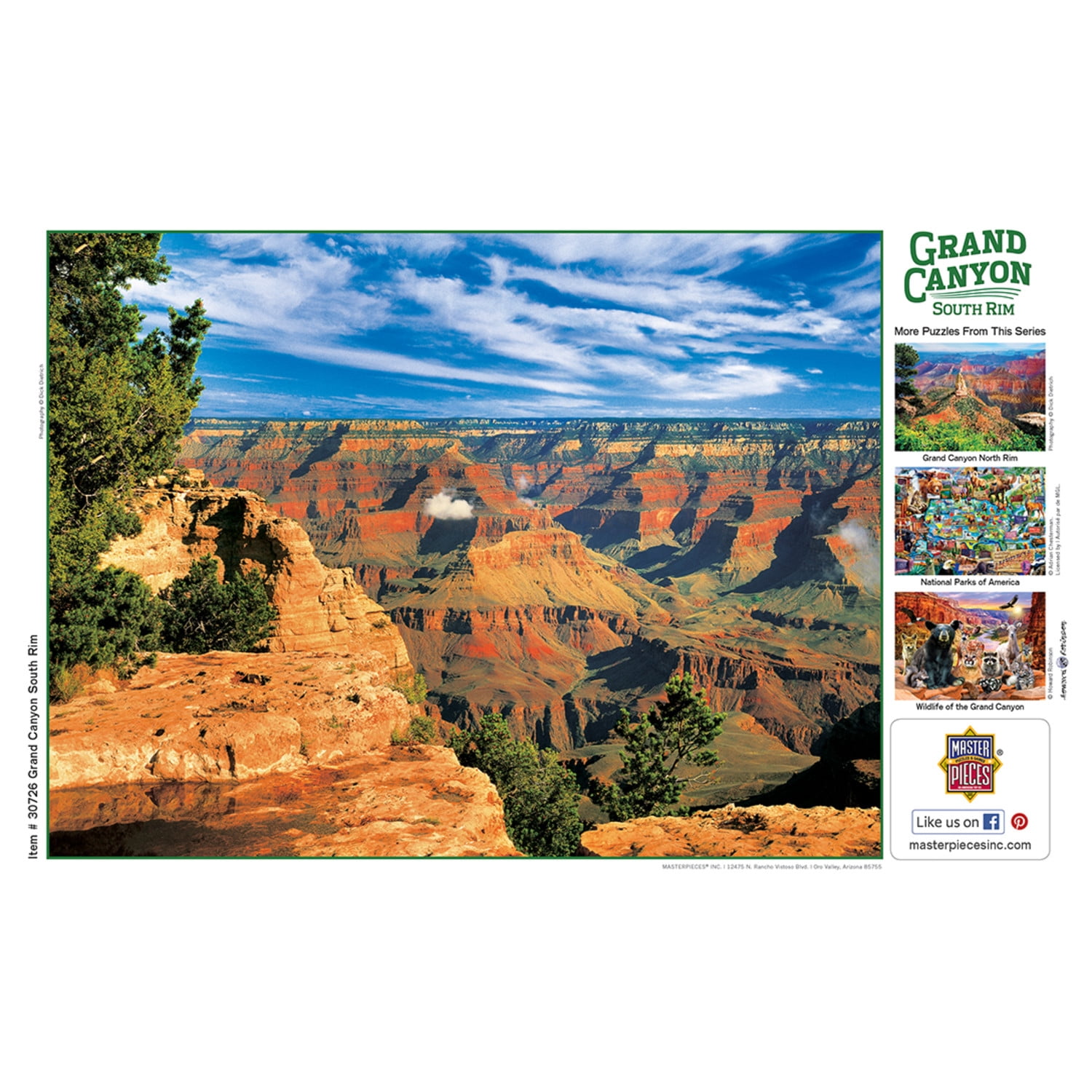 MasterPieces - National Parks - Grand Canyon South Rim - 550 Piece Jigsaw Puzzle