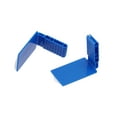 thumbnail image 2 of FOUR E's Scientific 100Pcs Dental X-ray Sensor Holder, Autoclavable Self-Adhesive Anterior Sensor Holder Block, Blue, 2 of 7