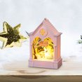 thumbnail image 3 of Christmas Decorations for Table,Hanging Christmas Decorations Christmas Decorations Childrens Portable Lights Christmas Eve Gifts Desktop Decorations Retro Wind Lights Hanging Decorations, 3 of 6