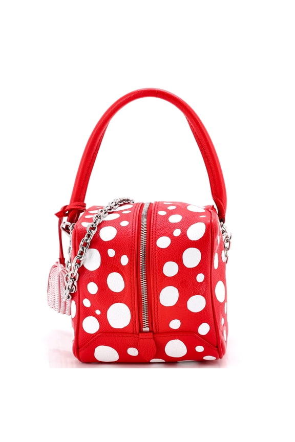 Pre-Owned Square Bag Yayoi Kusama Infinity Dots Monogram Empreinte Giant By Rebag