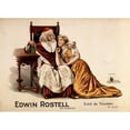 thumbnail image 2 of Anonymous 24x18 Gold Ornate Framed and Double Matted Museum Art Print Titled - Edwin Rostell as Richelieu, Else Tourny as Julie (1894), 2 of 4