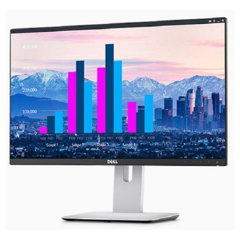 Restored Dell, U2414H, UltraSharp FHD IPS LED Monitor, 1920 x 1080